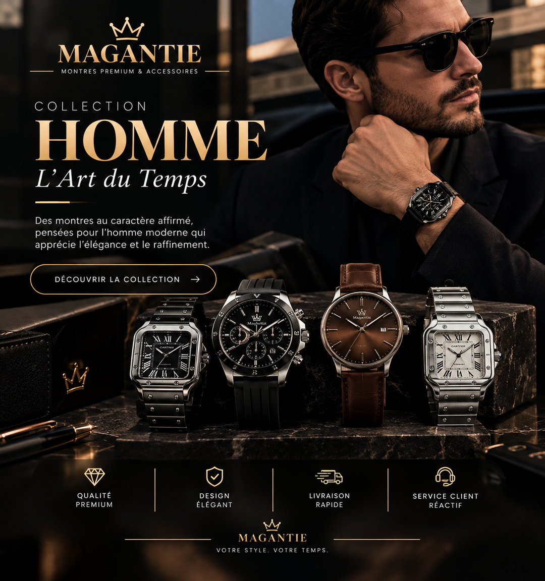 Collection Homme — L'Art du Temps